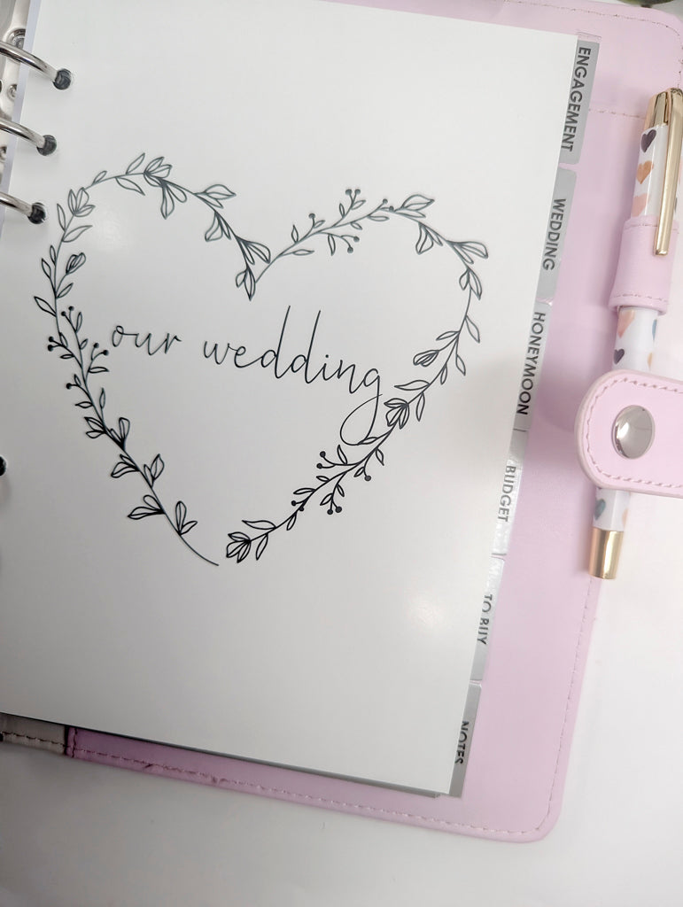 Wedding Planner (Planner included)